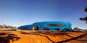 Пиксельный стадион в Австралии