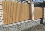 Забор под дерево из профнастила С15